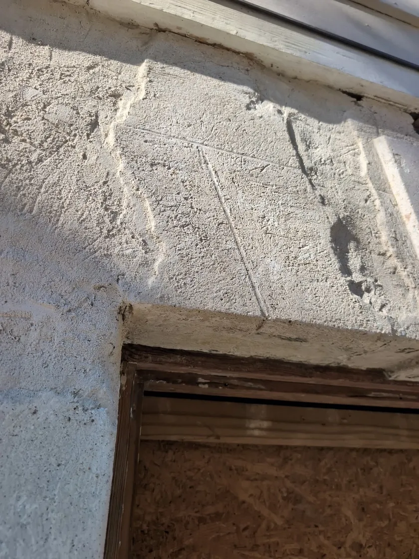 Lime Stucco & Limewash: problem stage project photograph