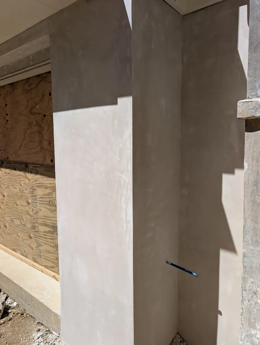 Lime Stucco & Limewash: outcome stage project photograph
